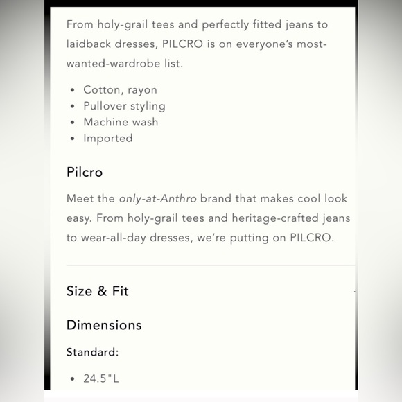 NWT Anthropologie Pilcro Cabana Apron Tank Top size L - Picture 6 of 6